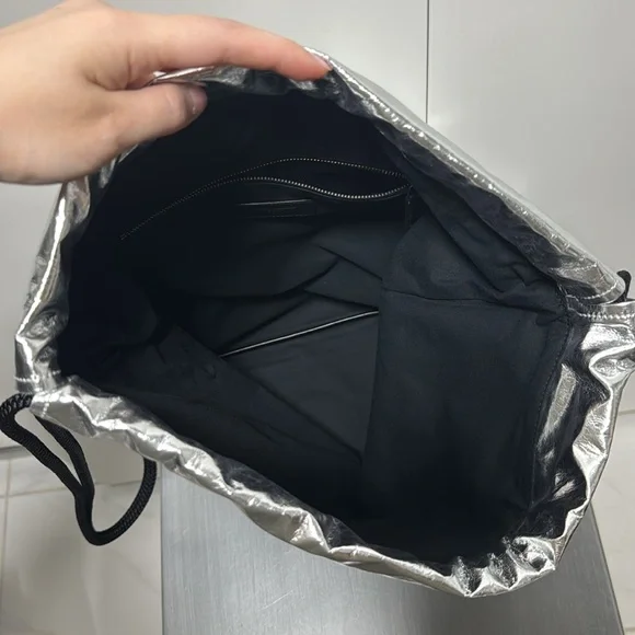 firm -Authentic Saint Laurent drawstring bag- NWOT - Picture 12 of 12